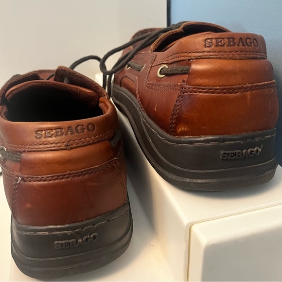 Sebago Men’s Brown Deck Shoes in Good Condition! - Picture 9 of 11